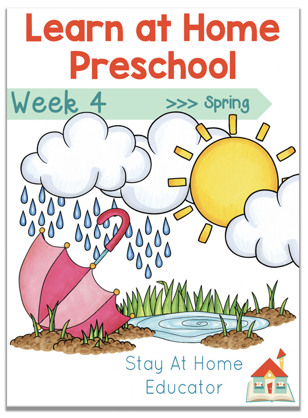 Free Printable Learn At Home Preschool Lesson Plans Stay At Home Educator