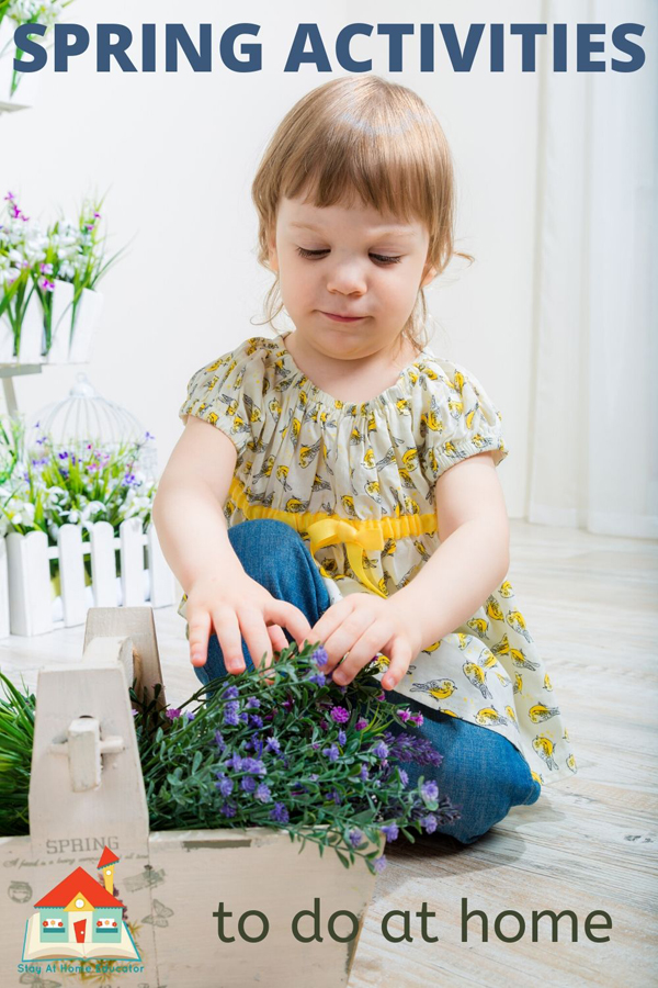 spring activities to do at home with your preschooler
