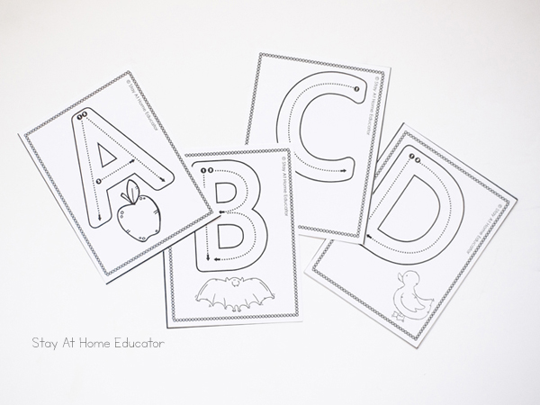 alphabet letter formation activities with beginning sounds