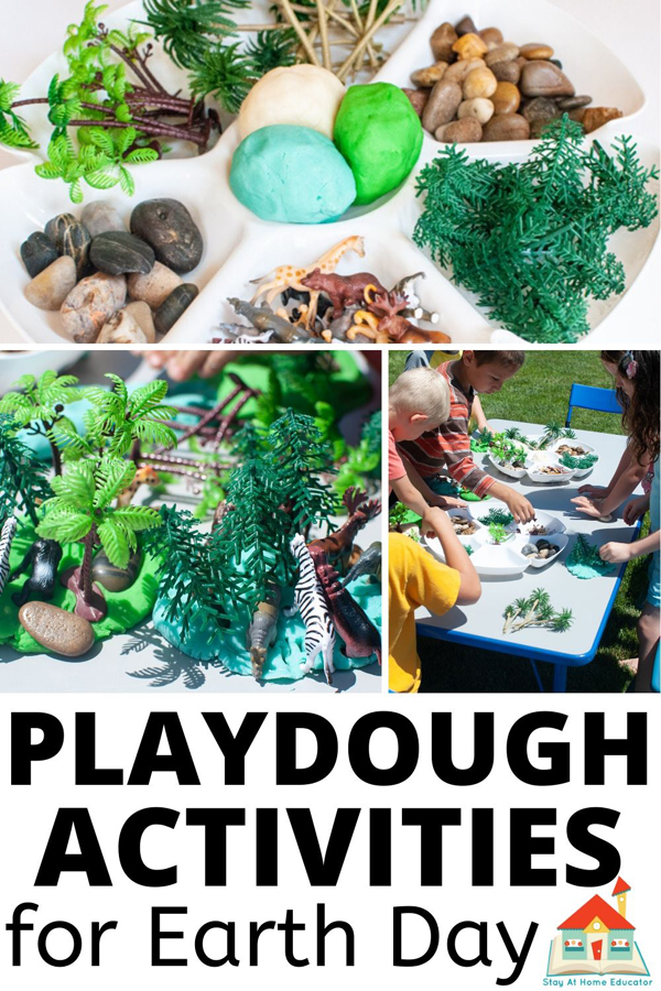 Playdough activities for Earth Day