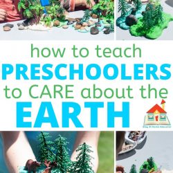 how to teach preschoolers to care about the Earth