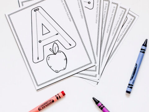 free alphabet letter formation activities with beginning sounds