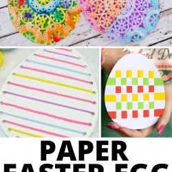 Paper Easter Egg art activities
