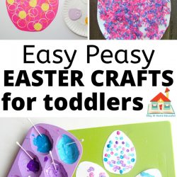 Easy Peasy Easter crafts for toddlers