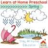 Learn At Home Preschool Lesson Plans_Spring Theme