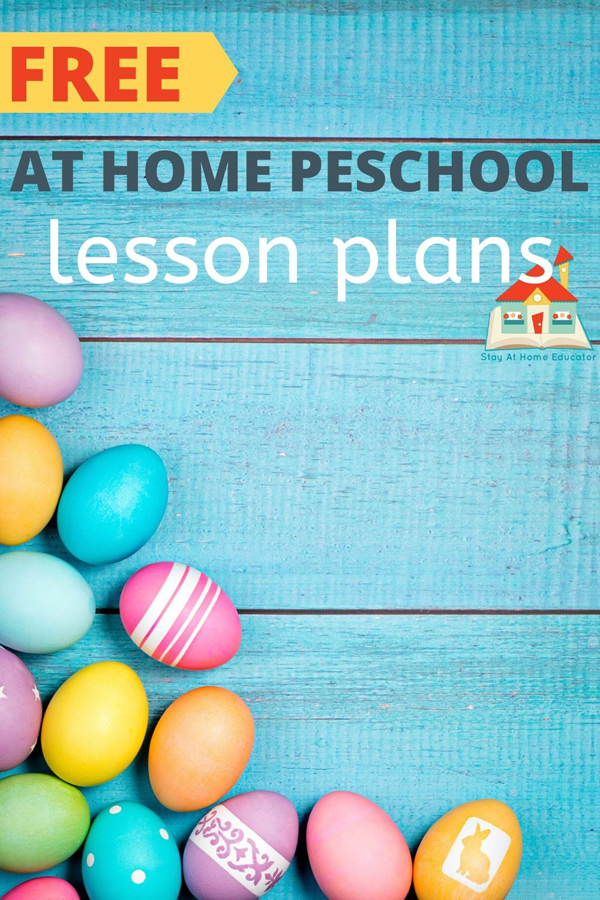 free Easter lesson plans for free preschool homeschool curriculum