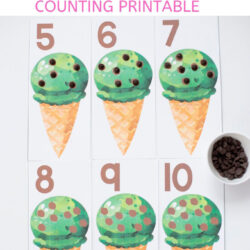 summer learning activities counting printable, preschool number activities
