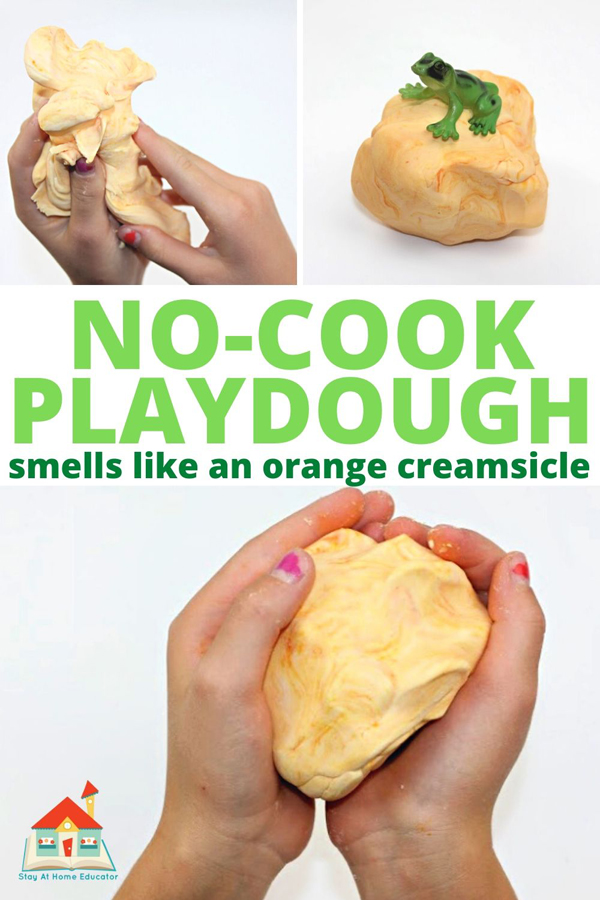 easy no-cook playdough recipe for summer