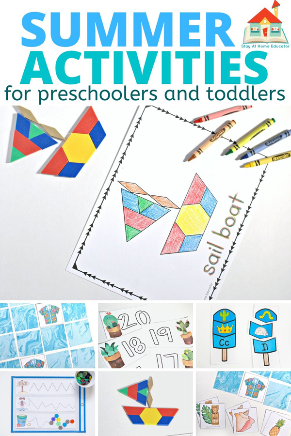 summer activities for preschoolers and toddlers free