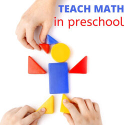 how to teach math in preschool