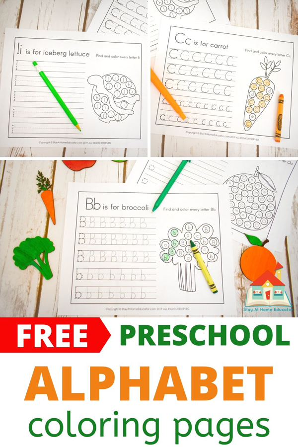 free letter tracing worksheets for food and nutrition preschool theme