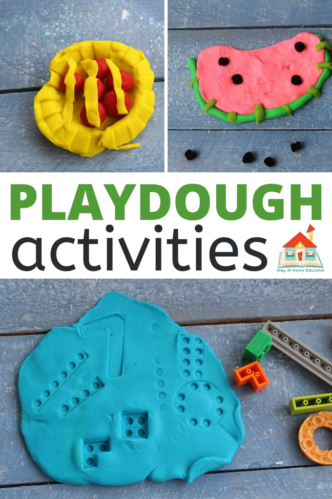 playdough activities to use for teaching math