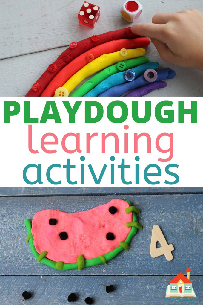 playdough learning activities for preschoolers