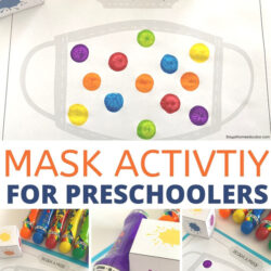 free printable mask activity for preschoolers