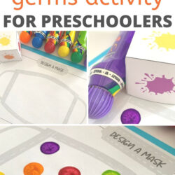 easy germs activity for preschoolers