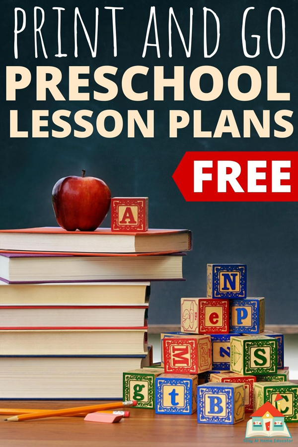 Learn At Home Preschool Lesson Plans - free preschool lesson plans for homeschool preschool