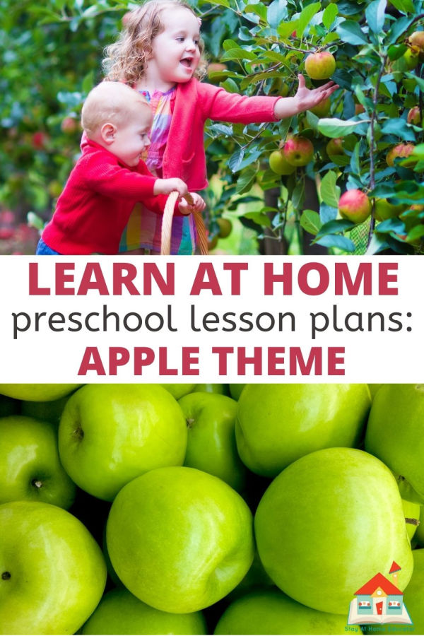 apple lesson plans for preschool, a week of apple activities for free printable preschool lesson plans