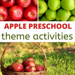 apple preschool theme activities