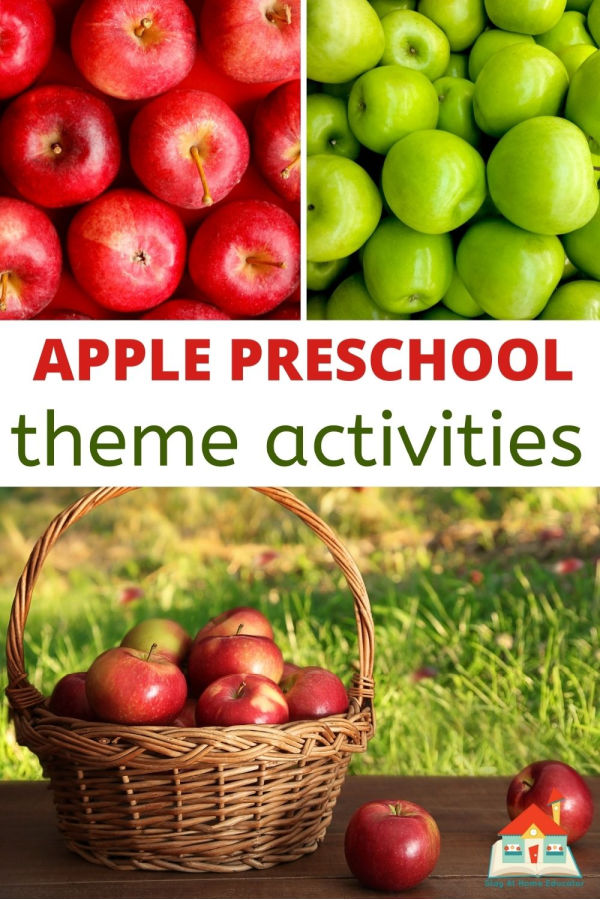 apple lesson plans for preschool, a week of apple activities for free printable preschool lesson plans