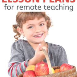free preschool lesson plans for remote teaching