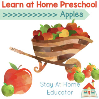 learn at home preschool apples