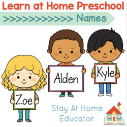 learn at home preschool names