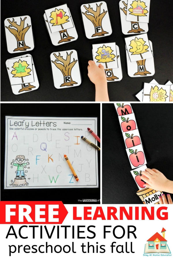 the ultimate list of free fall printables for preschoolers