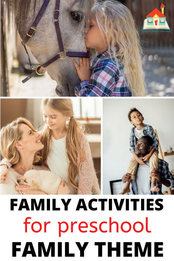 family activities for preschool family theme