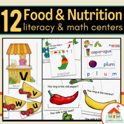 Food and Nutrition literacy and math centers