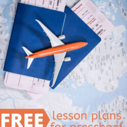 free lesson plans for preschool around the world theme