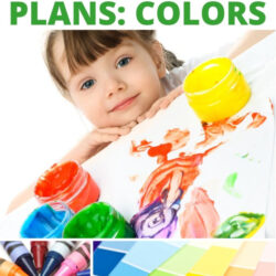 free homeschool preschool lesson plans for a colors theme