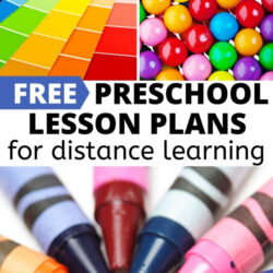 free preschool lesson plans for distance learning