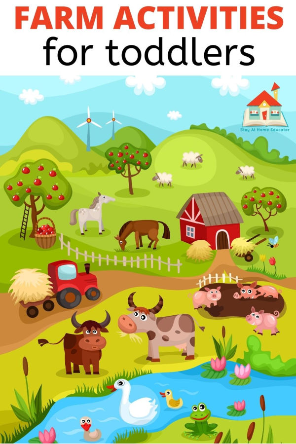 Free Farm Preschool Lesson Plans - Farm Theme - Stay At Home Educator