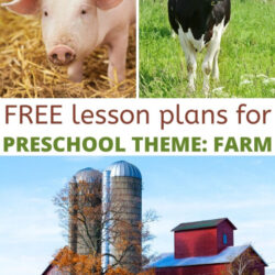 free lesson plans for preschool farm theme