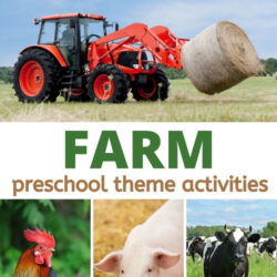 farm preschool theme activities