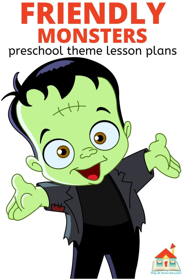 friendly monsters preschool theme lesson plans