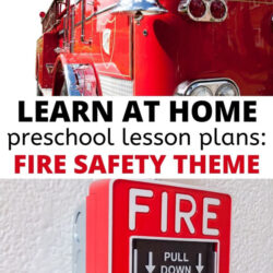 learn at home preschool lesson plans for fire safety theme