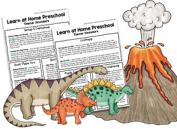 dinosaur activities for preschool_learn at home preschool dinosaurs theme