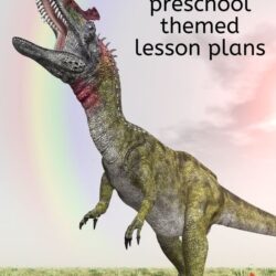 dinosaur preschool themed lesson plans