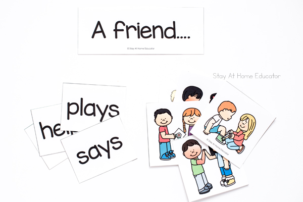what is a friend game example with text - A friend... plays, says | Friendship Activities for Preschoolers | friend activities for preschool |