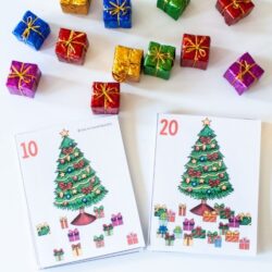 free christmas math printable for preschool