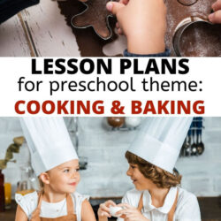 free lesson plans for preschool cooking and baking theme