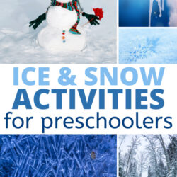 ice and snow activities for preschoolers