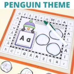 free alphabet activities for penguin theme