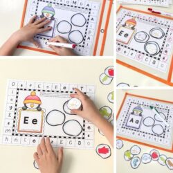 free penguin letter recognition and beginning sounds activity
