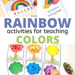 free rainbow activities for teaching colors