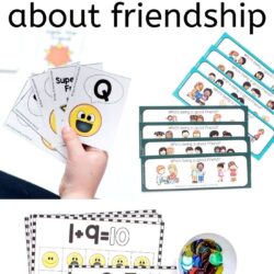 printables for teaching preschoolers about friendship