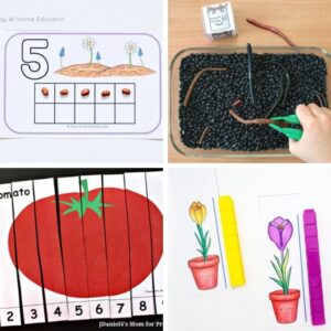 20+ Garden Themed Printables for Preschoolers - Stay At Home Educator