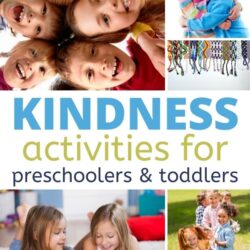 kindness activities for preschoolers and toddlers