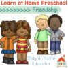 learn at home preschool friendship activities